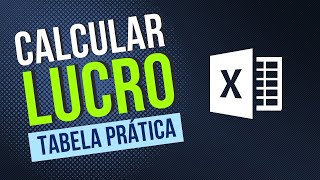 Tabela para calcular o Lucro  Muito Prática [upl. by Yblek]