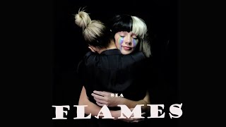 Sia  Flames Lyrics [upl. by Onaicilef581]