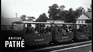 Peter Pans PuffPuff A Novel Railway From New Romney To Hythe 1927 [upl. by Uttica]