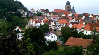 Stadtansicht Panoramablick von Naumburg Hessen [upl. by Pancho]