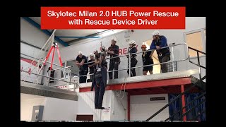 Skylotec Milan 20 HUB Power Rescue with Rescue Device Driver [upl. by Eissirc]