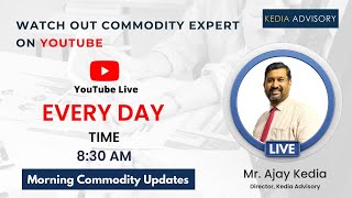 Commodity Morning Podcast As On October 28 2024 [upl. by Eatnhoj]