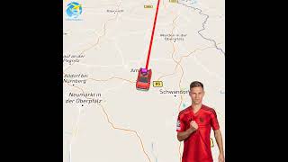 Joshua Kimmichs career football travelboast edit capcut kimmich [upl. by Ledba]