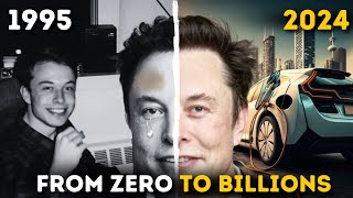 quot1995 to 2024 Elon Musk’s Journey from Zero to Billionsquot [upl. by Enelyt738]