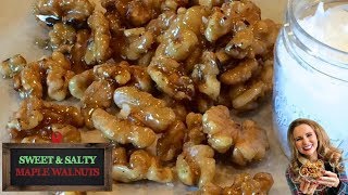 Sweet and Salty Maple Walnuts [upl. by Ikairik]