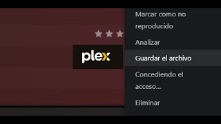 Descargar archivos de PLEX [upl. by Holman]