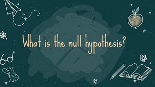 Null hypothesis explained [upl. by Hannaoj]