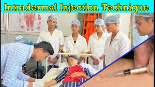 Intradermal Injection Administration  How To Do an Intradermal Injection  Health Sector [upl. by Kandace]