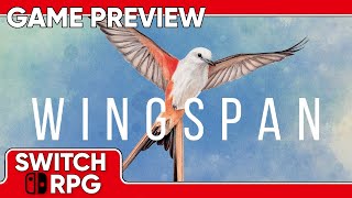 Wingspan  Get to know your birds Tutorial  SwitchRPG Previews [upl. by Euqor377]