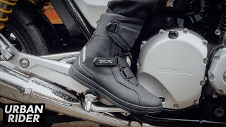 TCX Tourstep WP Motorcycle Boots Review [upl. by Pepito]