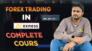 Forex trading for beginners  How to trade in exness  forex trading full course in hindi [upl. by Atnuahsal510]