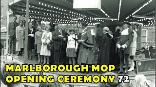 1972 Marlborough First Mop Fair Official Opening Ceremony [upl. by Kelsi]