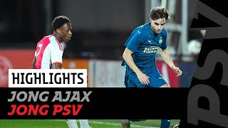 HIGHLIGHTS  Jong PSV ⚔ Jong Ajax [upl. by Aneleve]