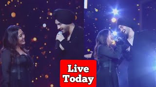 💕Neha kakkar rohanpreet singh performance mirchi music awards 2022 [upl. by Tyne]