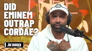 Did Eminem Outrap Cordae  The Joe Budden Podcast [upl. by Nerad]