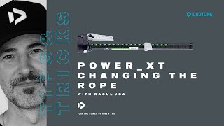 Duotone PowerXT  Changing the rope of your PowerXT [upl. by Eniamrehs]