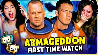 ARMAGEDDON Movie Reaction  First Time Watch  Bruce Willis  Billy Bob Thornton  Ben Affleck [upl. by Amoreta]