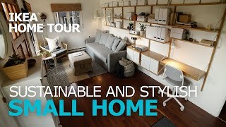 Small MultiPurpose Living Room Ideas  IKEA Home Tour Episode 314 [upl. by Beaufort]