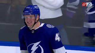 Nikita Kucherov sets up Raddyshs OT goal vs Devils 11 jan 2024 [upl. by Ed]