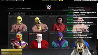 SweetStream with Jervis Cottonbelly  11 JAN 2017  PT 1  WWE 2k17 [upl. by Anomor314]