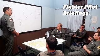 How Do Fighter Pilots Brief Before a Mission [upl. by Borszcz]