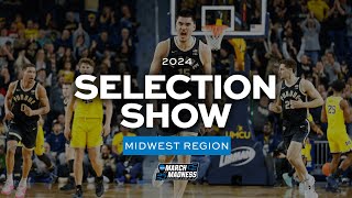 NCAA tournament bracket revealed  Midwest Region [upl. by Ayak]