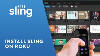 Sling TV Install On Roku [upl. by Galvan]