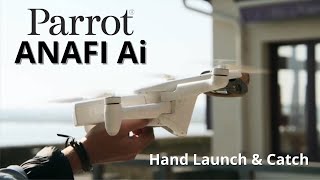 Parrot ANAFI Ai  Hand Catch amp Launch [upl. by Mehalek]