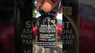 shilajit ashwagandha rhodiola rosea panax ginseng [upl. by Salahi]