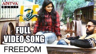 Freedom Full Video Song  Lie Video Songs  Nithiin  Megha Akash  Mani Sharma [upl. by Sue]