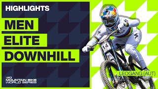 Leogang  Men Elite DHI Highlights  2023 UCI MTB World Cup [upl. by Thoer]