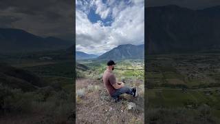 Overlooking the gorgeous Similkameen Valley  Keremeos BC 🇨🇦 britishcolumbia canada [upl. by Vivl]