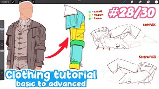 how to DRAW Clothing and Folds Basic to Advanced  Full Drawing Tutorial  Art Bootcamp 2830 [upl. by Aldrich674]