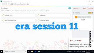 Tally prime era session 11  answer [upl. by Prospero]