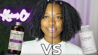 NEW Curlsmith Bond Curl VS Olaplex No3  Strengthen and Protect your Natural Hair against Damage [upl. by Nanerb468]