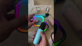 K12 Karaoke Machine for Kids  Fun Bluetooth Singing Mic KidsToys KaraokeFun Review [upl. by Croteau515]