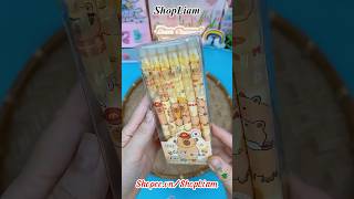 ✏️ASMR Packing Order 2590Bút Sổ Sticker Capybara Vòng TayCột Tóc cute–Thảo NguyênBình Phước [upl. by Eimrots]