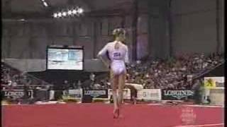 Svetlana Khorkina FX 2001 [upl. by Nnylecoj739]