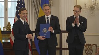 Sweden Joins NATO After Russian Invasion of Ukraine [upl. by Llennehc]