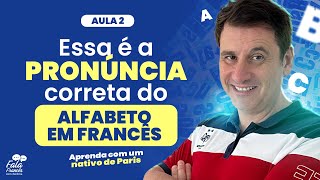 Alfabeto em francês  AULA 2  CURSO BÁSICO FFCJ [upl. by Lawtun]