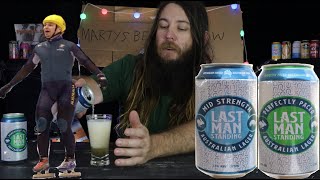 Last Man Standing Australian Lager Martys Beer Show [upl. by Ilanos]