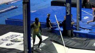 Kdon Samuels 525m Pole Vault Summit 2011 [upl. by Ahsaekal]