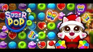 Happy Christmas with Sugar POP  Puzzle Master [upl. by Ahsela]