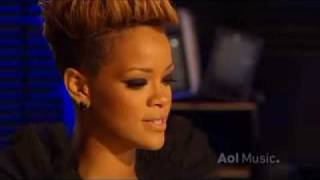 Rihanna interview for AOL Sessions 2010 [upl. by Yortal]