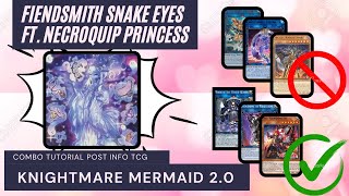 COMBOS SNAKEEYES POST BANLIST YUGIOH SEPTEMBER 2024 [upl. by Nohsid431]