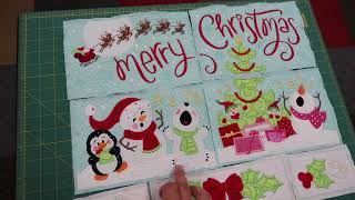 How to Make a Christmas Advent Calendar on Your Embroidery Machine [upl. by Stig]