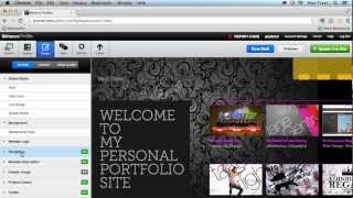 Website in 5 minutes with Behance ProSite [upl. by Portugal424]