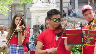 The Ayrshire Fiddle Orchestra performing for the American Scottish Foundation in NYC [upl. by Ramu]