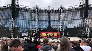 Bokassa  Mouthbreathers Inc Live Trondheim 2019 Metallica opening act [upl. by Asyl336]