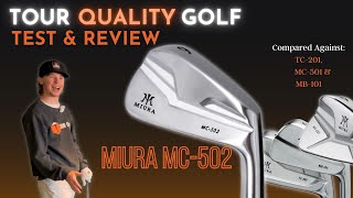 Miura MC502 vs MC501 vs TC201 vs MB101  A Miura Blade Showdown [upl. by Noitna]